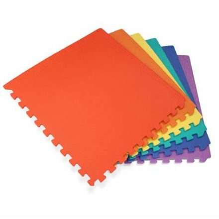 colorful mats
